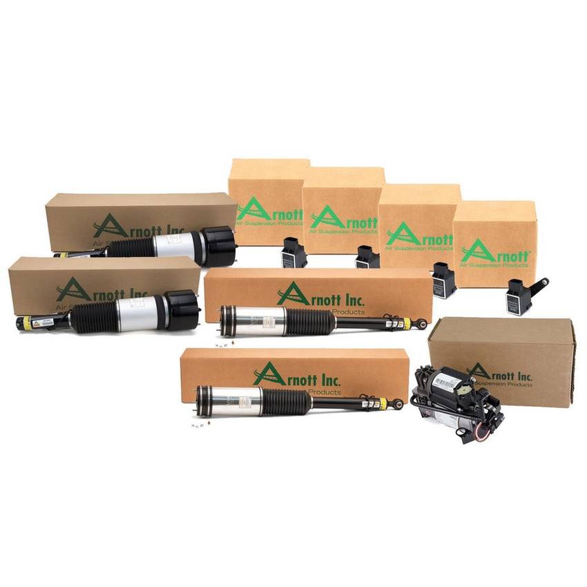 Mercedes Suspension Strut Assembly Kit Front and Rear (with Airmatic